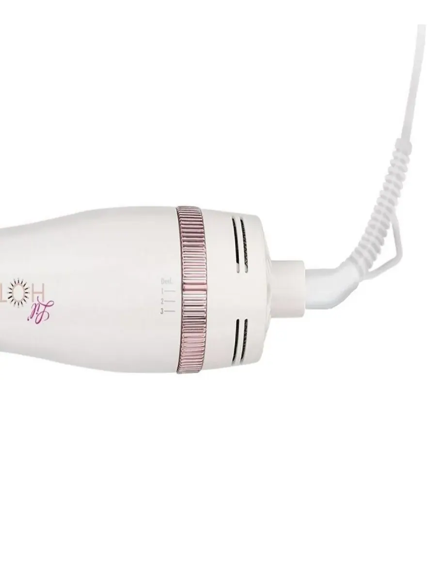 StyleCraft Professional Щетка для укладки волос Lil' Hot Body Blowout Brush - белая/розовая — 8