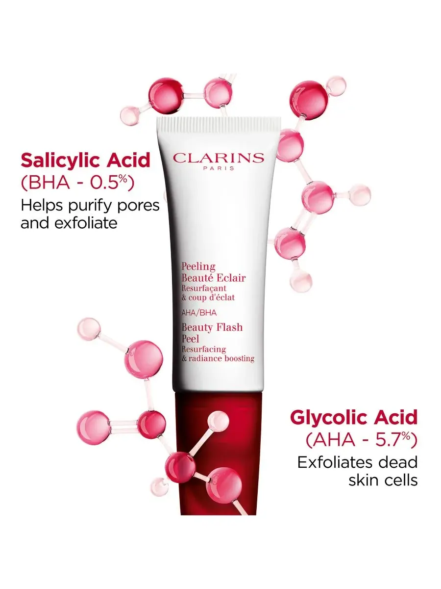 Пилинг Clarins — Экспресс- Beauty Flash Peel с BHA и AHA кислотами — изображение 6 из 7