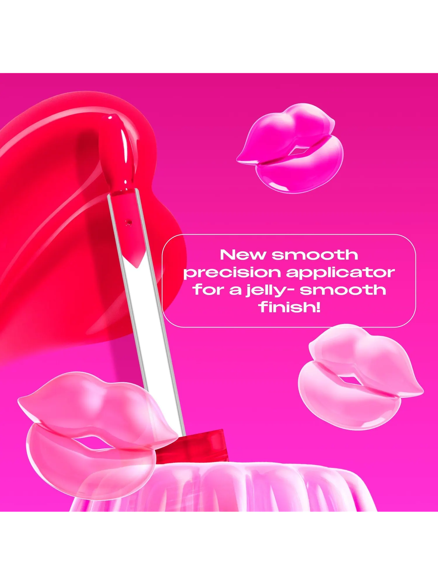 Блеск для губ NYX Professional Makeup Jelly Job, Cherry Jelly, 7.5 мл — изображение 3 из 7