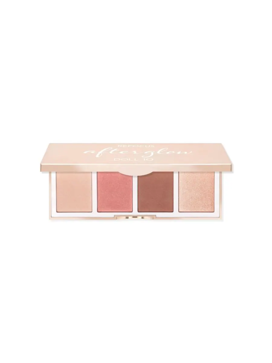 Палетка теней Refocus AfterGlow Limited Edition Doll 10, — мульти