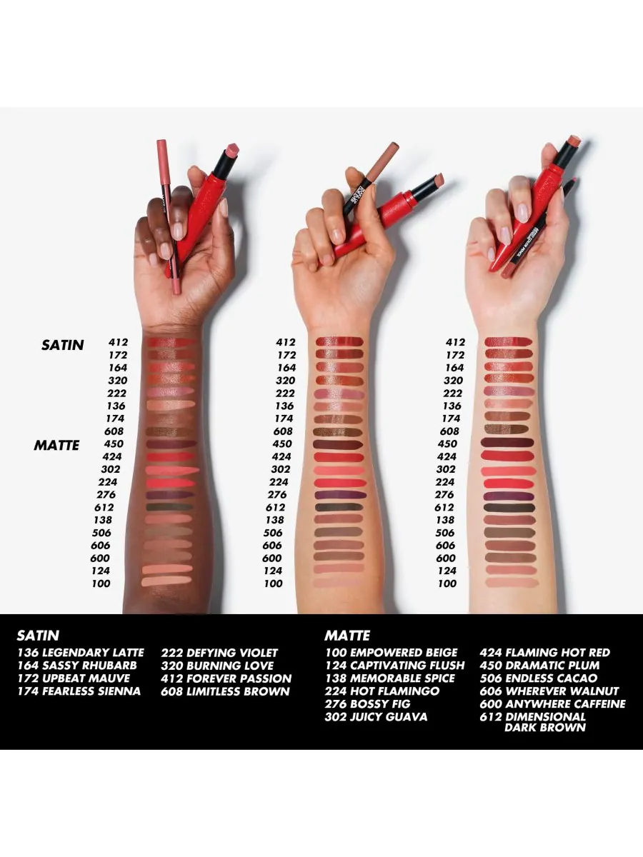 Матовая помада Rouge Artist For Ever MAKE UP FOR EVER, цвет 124 - captivating flush — изображение 6 из 6