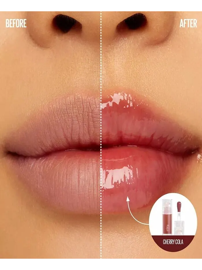 Масло для губ Juicy Glass, 0,13 унции Kaja, цвет Cherry Cola — изображение 2 из 10