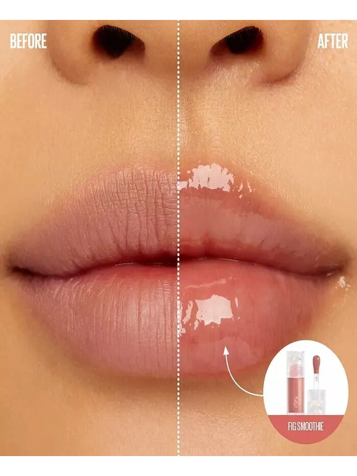 Масло для губ Juicy Glass, 0,13 унции Kaja, цвет Fig Smoothie — изображение 2 из 10