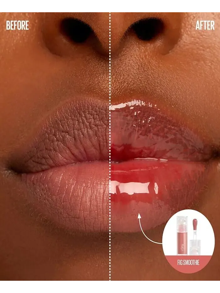 Масло для губ Juicy Glass, 0,13 унции Kaja, цвет Fig Smoothie — изображение 3 из 10