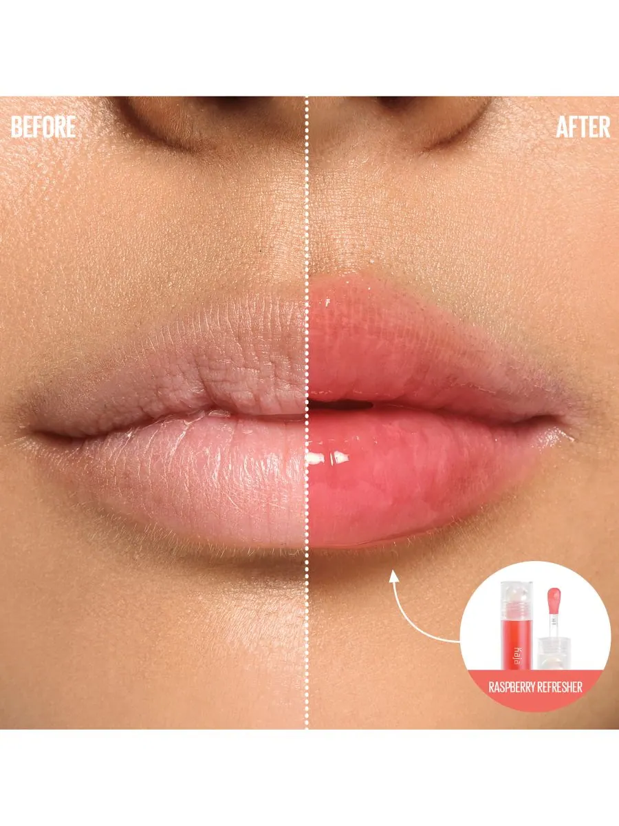 Масло для губ Juicy Glass, 0,13 унции Kaja, цвет raspberry refresher — изображение 2 из 10