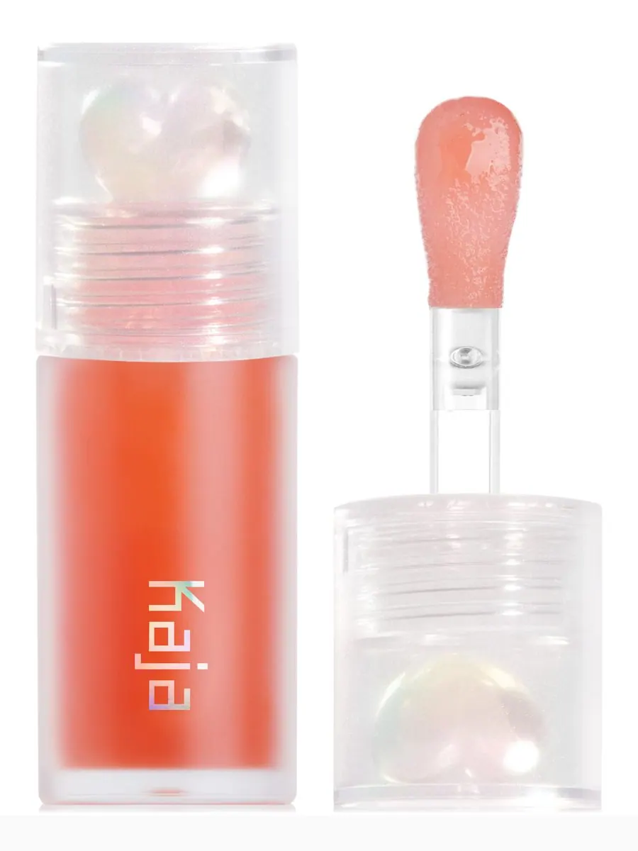 Масло для губ Juicy Glass, 0,13 унции Kaja, цвет apricot allure