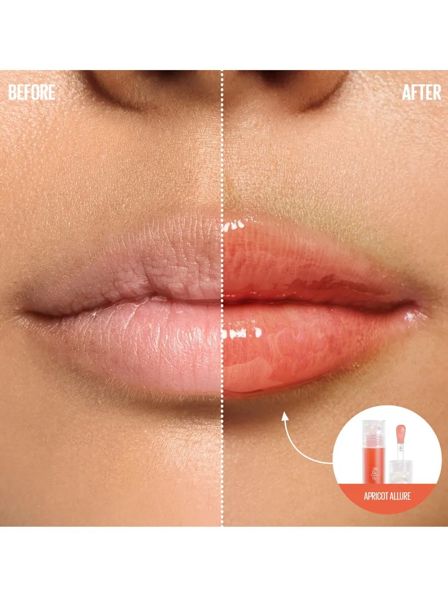 Масло для губ Juicy Glass, 0,13 унции Kaja, цвет apricot allure — изображение 2 из 10