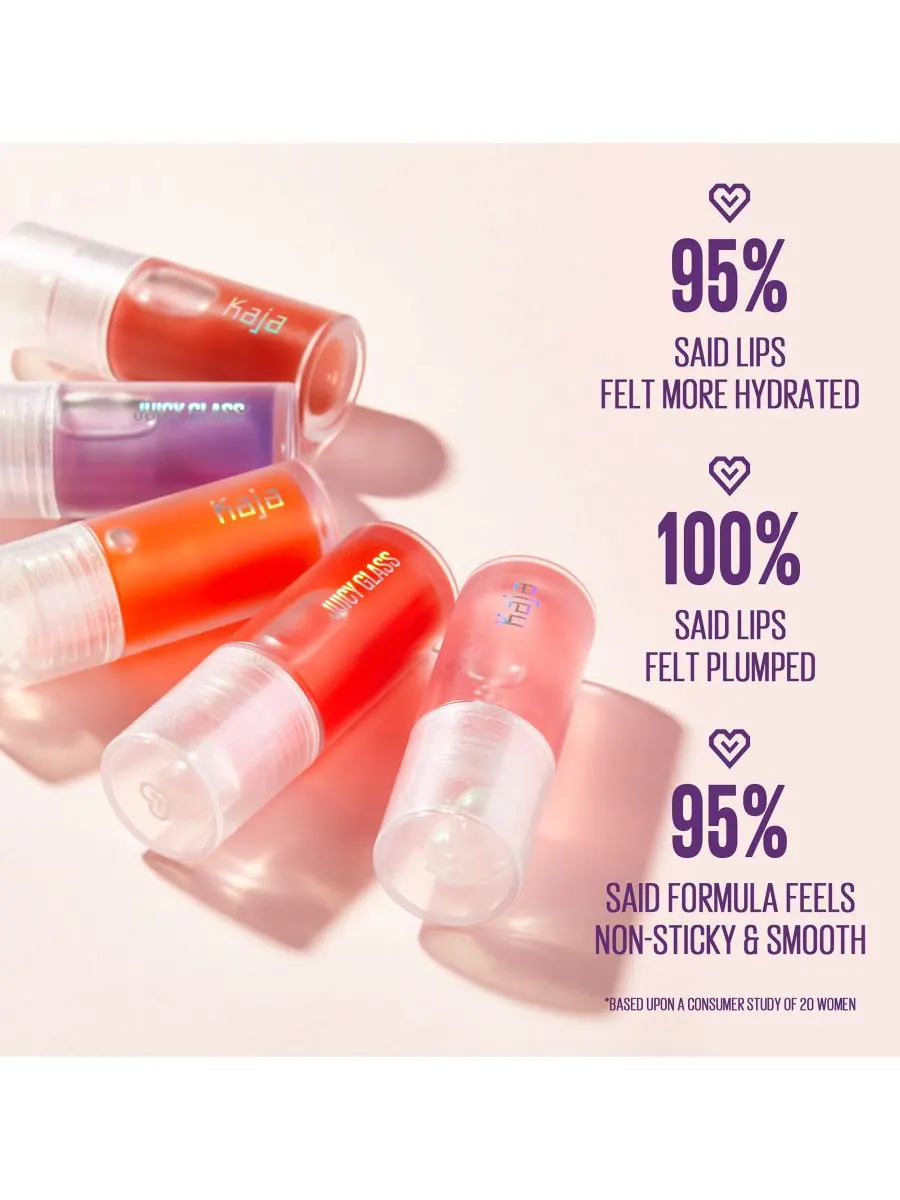 Масло для губ Juicy Glass, 0,13 унции Kaja, цвет apricot allure — изображение 8 из 10