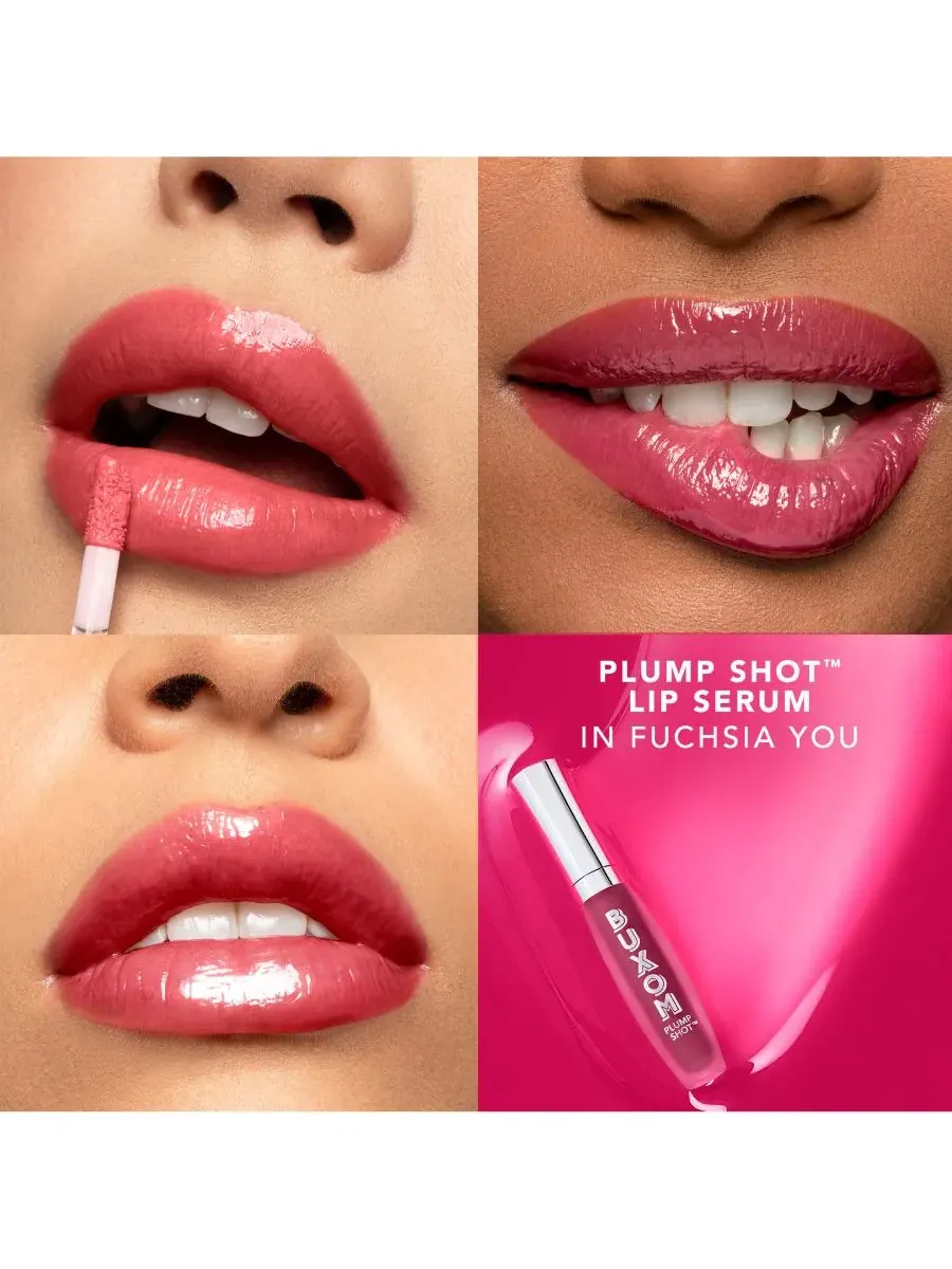Сыворотка для губ Plump Shot, 0,14 унции Buxom Cosmetics, Fuschia You — изображение 3 из 8