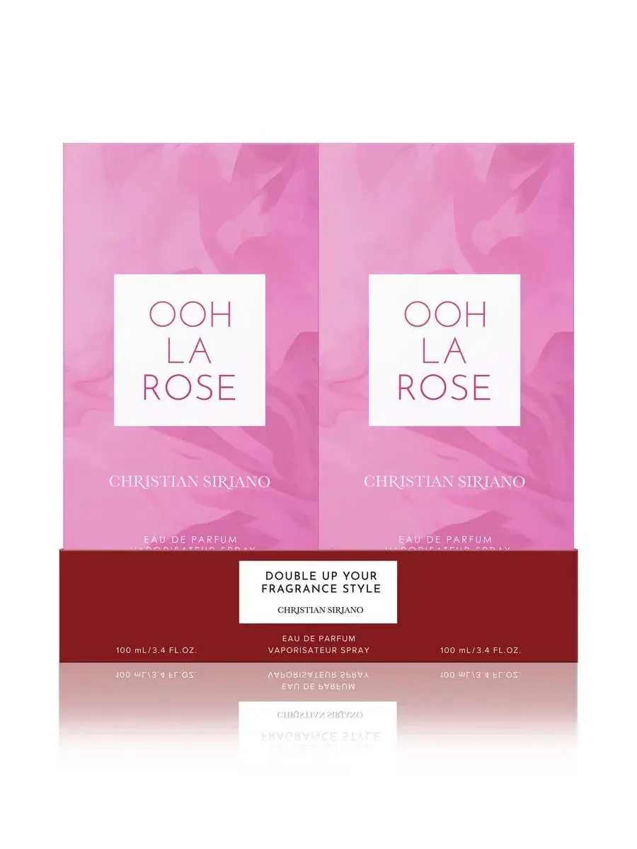 Набор парфюма и блеска для губ Ooh La Rose Christian Siriano — изображение 2 из 4