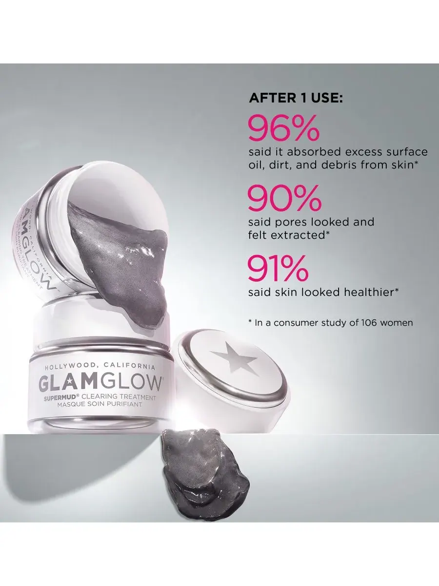 Маска для лица Glamglow — Средство для очистки грязи Supermud Clearing Treatment — изображение 6 из 7