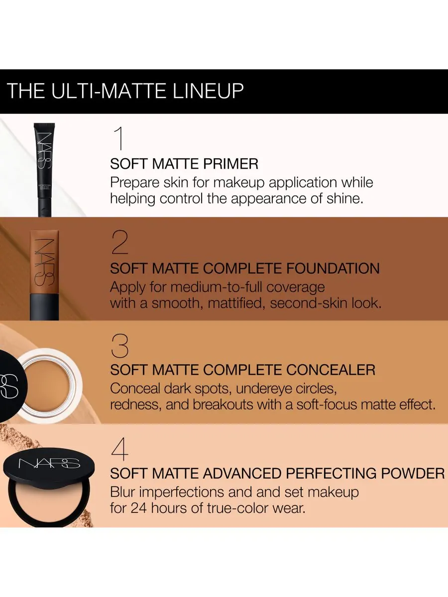 Мягкая матирующая пудра для совершенствования фигуры Soft Matte Advanced Perfecting Powder NARS — изображение 7 из 9