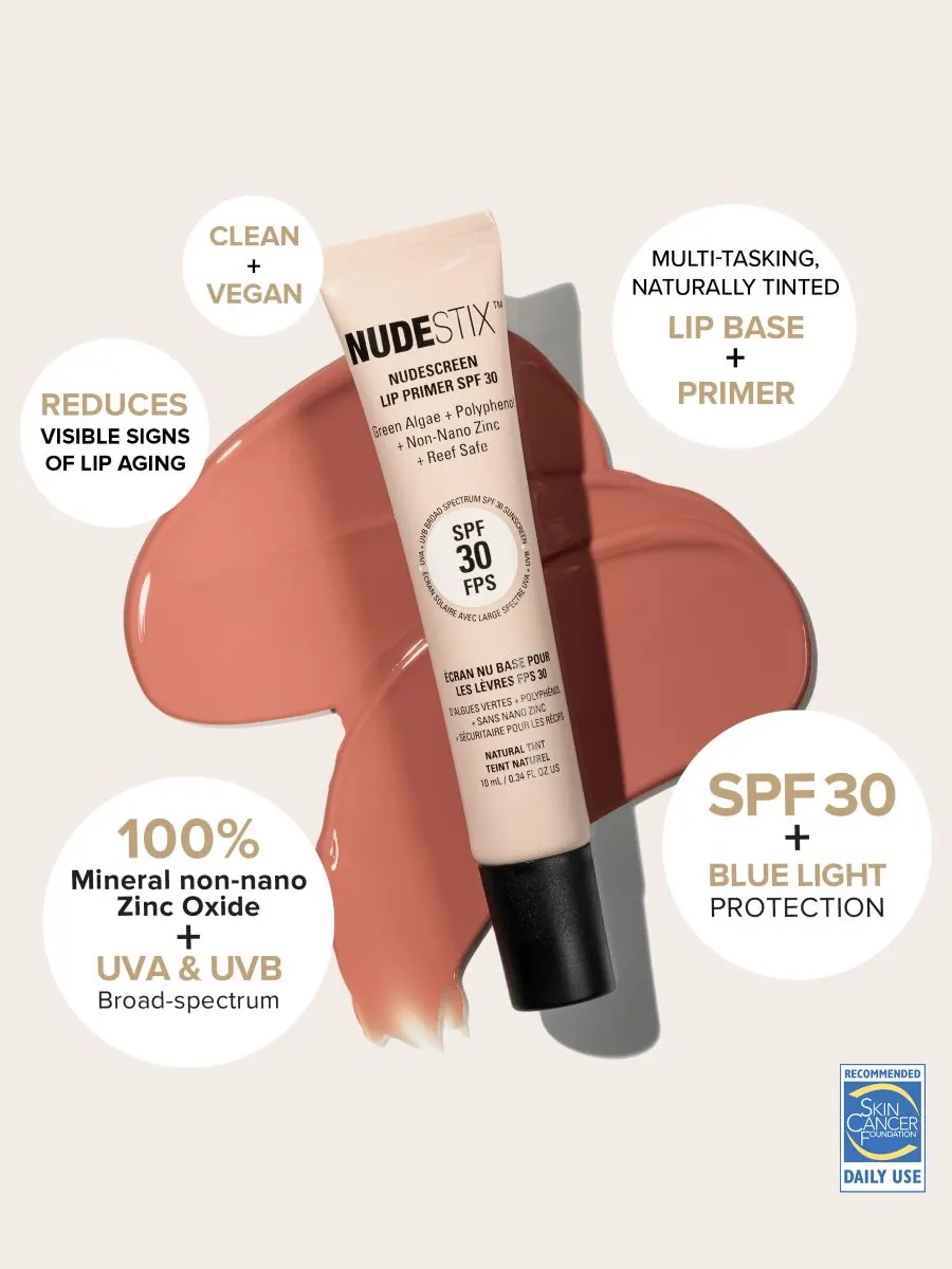 Праймер для губ NudeScreen SPF 30 NUDESTIX — изображение 6 из 8