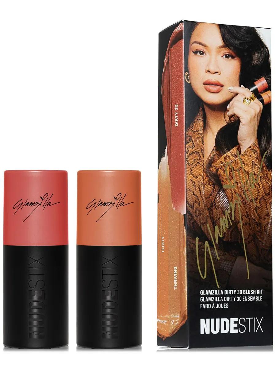 Набор румян Glamzilla Dirty 30 из 2 предметов NUDESTIX — мульти