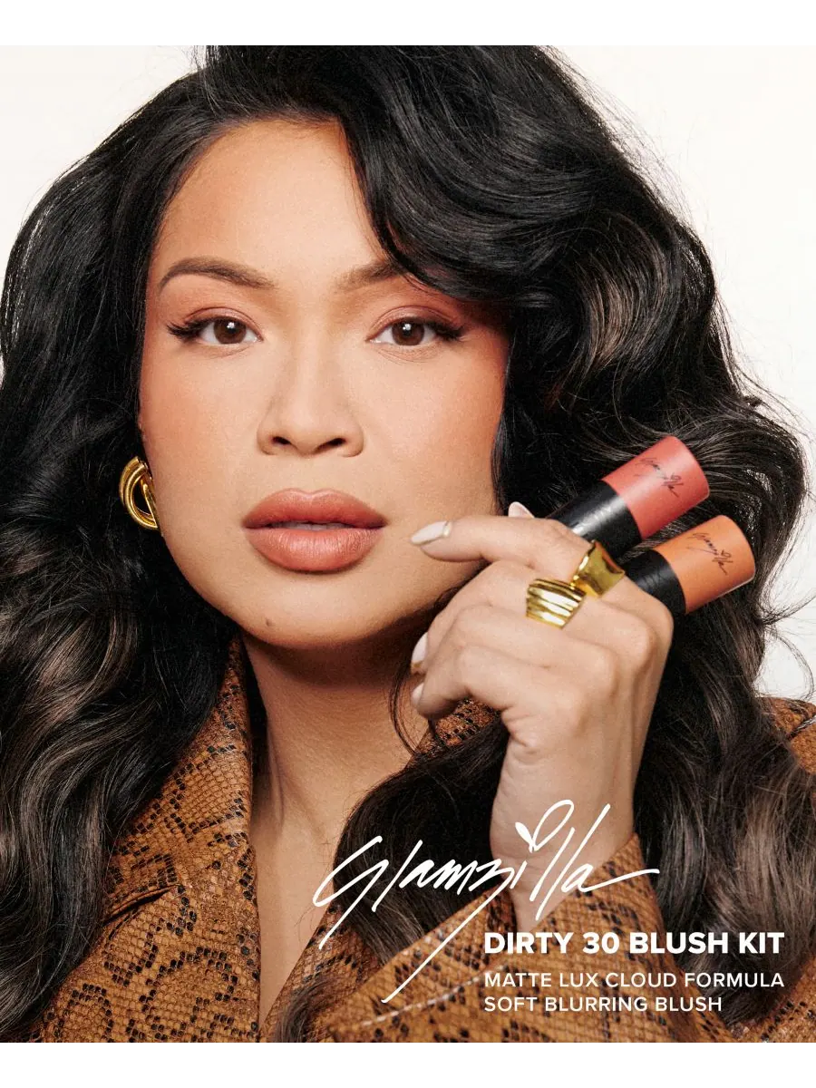 Набор румян Glamzilla Dirty 30 из 2 предметов NUDESTIX — изображение 5 из 10