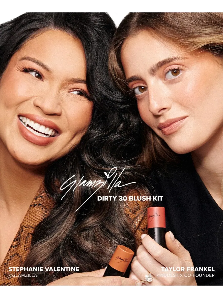 Набор румян Glamzilla Dirty 30 из 2 предметов NUDESTIX — изображение 9 из 10