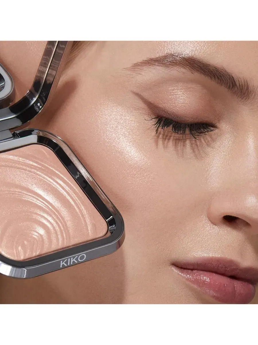 Пудра-хайлайтер Glow Fusion Intense, 10.5 г KIKO Milano — изображение 3 из 4