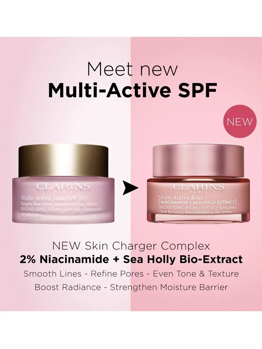 Сыворотка Clarins — Многофункциональный дневной увлажняющий с SPF 15 для сужения пор и придания — изображение 7 из 11
