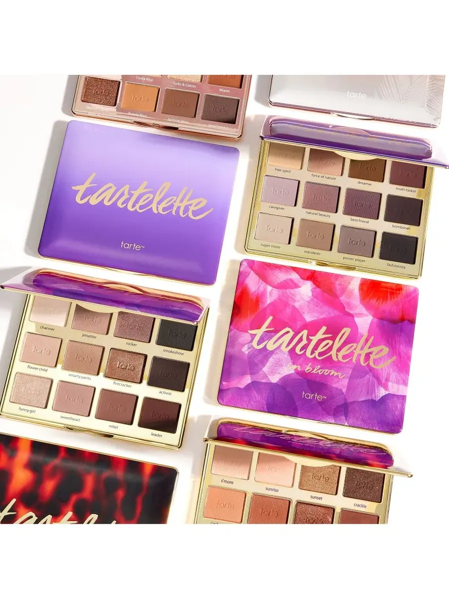 Палитра теней для век с оттенками и кистью, модель #trippinwithtarte Tarte — изображение 15 из 15