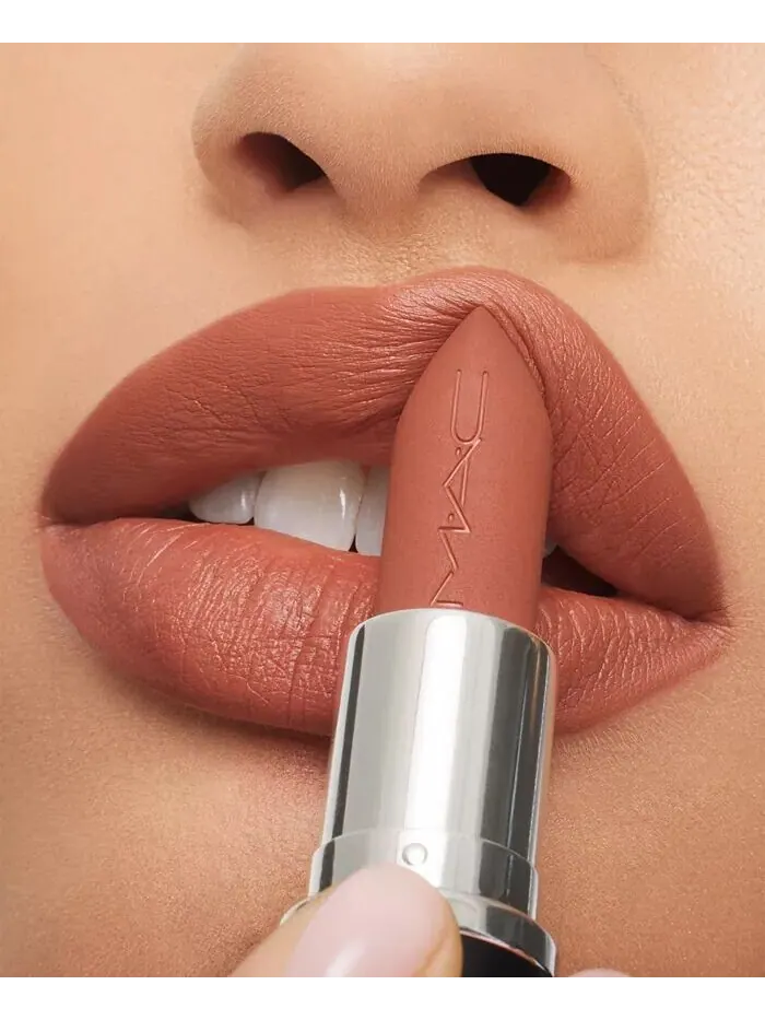 Мини-помада MACximal Silky Matte Lipstick, 0,03 унции, цвет Ruby Woo — изображение 5 из 8