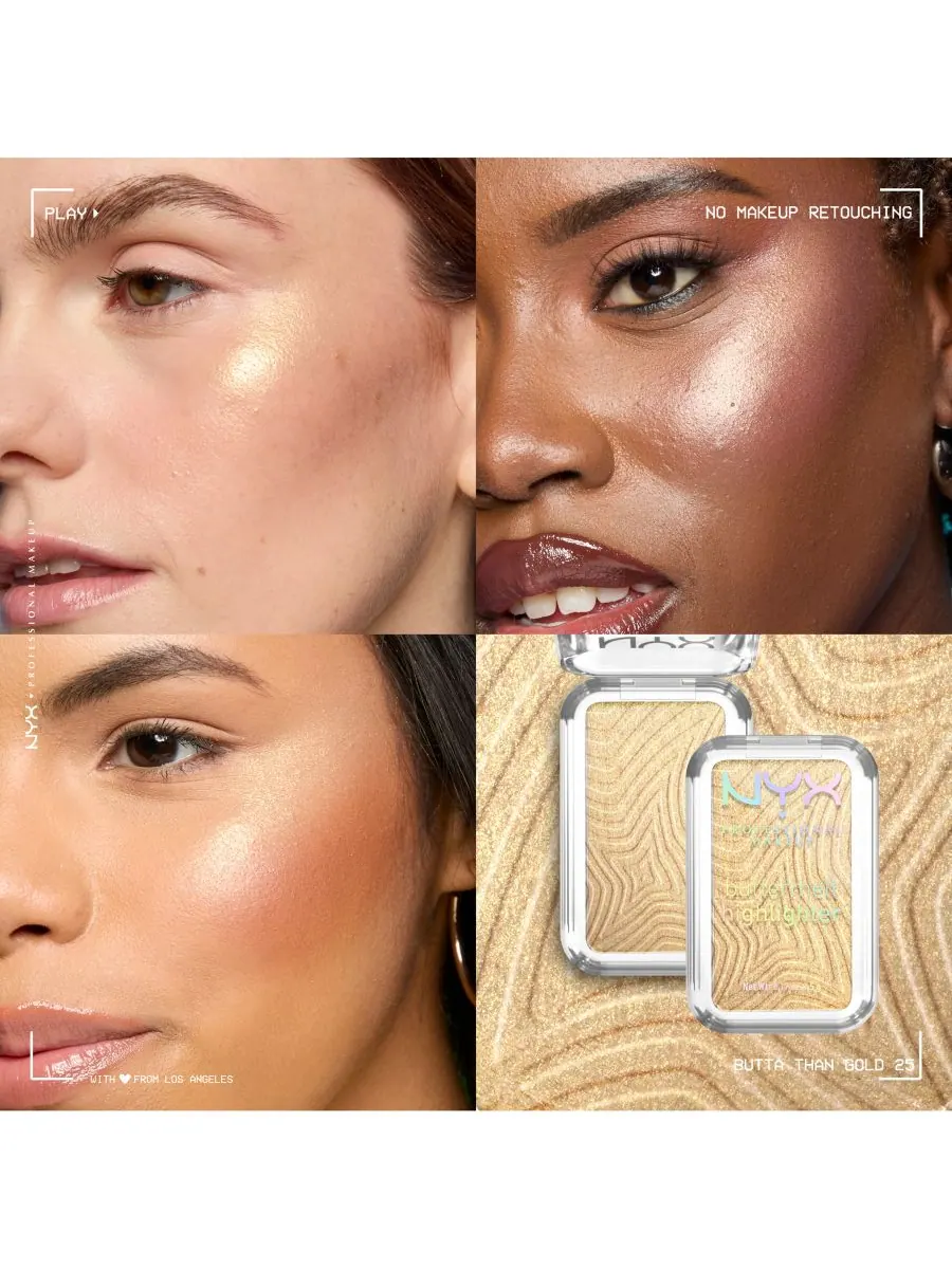 Пудра-хайлайтер «Арбузный цвет», 0,17 унции NYX Professional Makeup — изображение 8 из 10