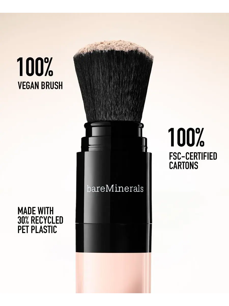 Минеральная пудра для фиксации макияжа с кистью, SPF 25, 5 г, Original Mineral Veil Set + Protect — изображение 9 из 11