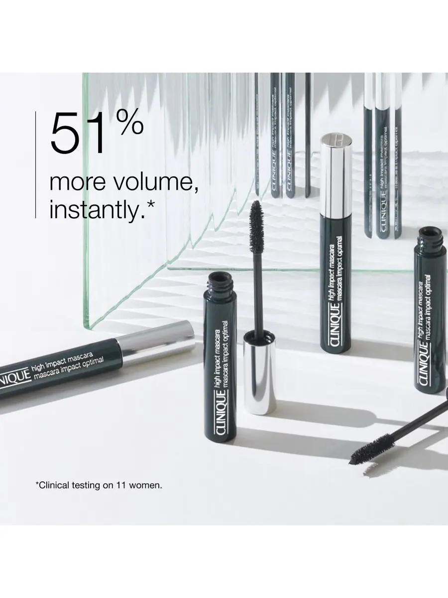 Тушь для ресниц High Impact Volumizing Mascara, 0,28 унции Clinique — изображение 3 из 9