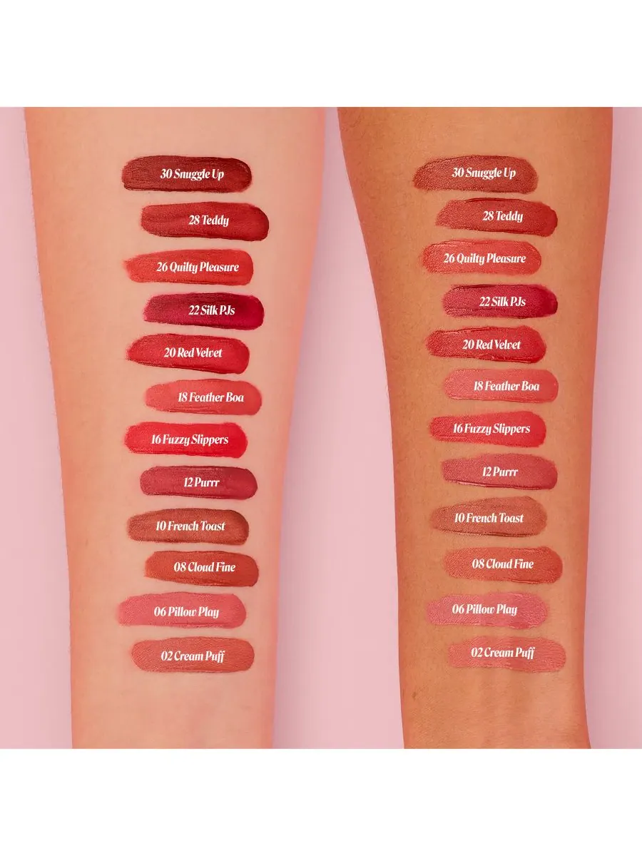 Увлажняющий матовый тинт для губ Plushtint Benefit Cosmetics, цвет fuzzy slippers — изображение 7 из 10