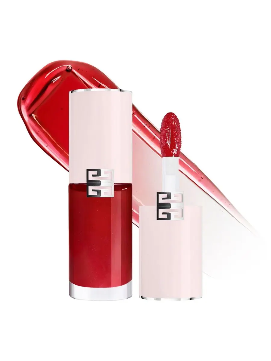 Масло для губ с высоким блеском, 7 мл, Perfecto Hydrating High-Shine Givenchy, N06 Crystal Cherry — изображение 1 из 9