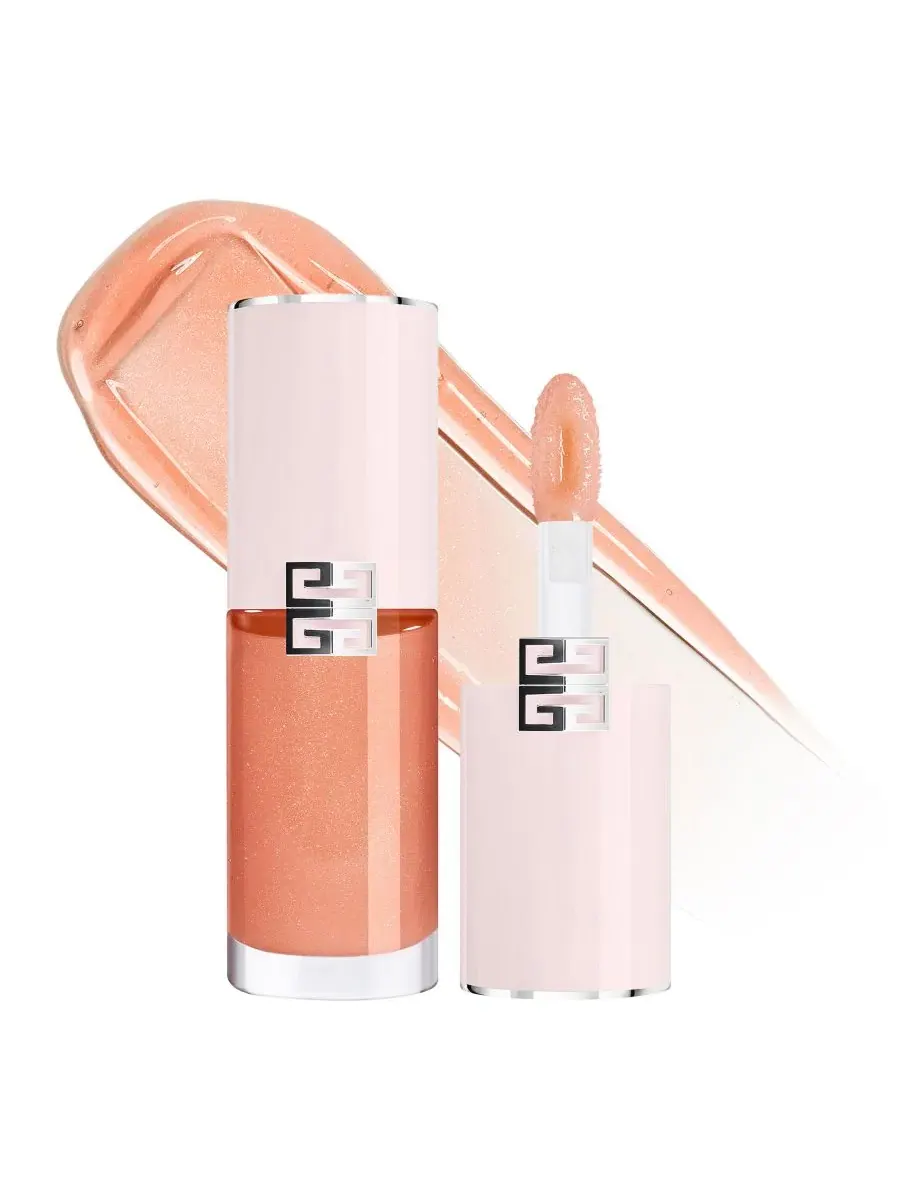 Масло для губ с блеском Perfecto Hydrating High-Shine, 7 мл Givenchy, N04 Iridescent Peach — изображение 1 из 9