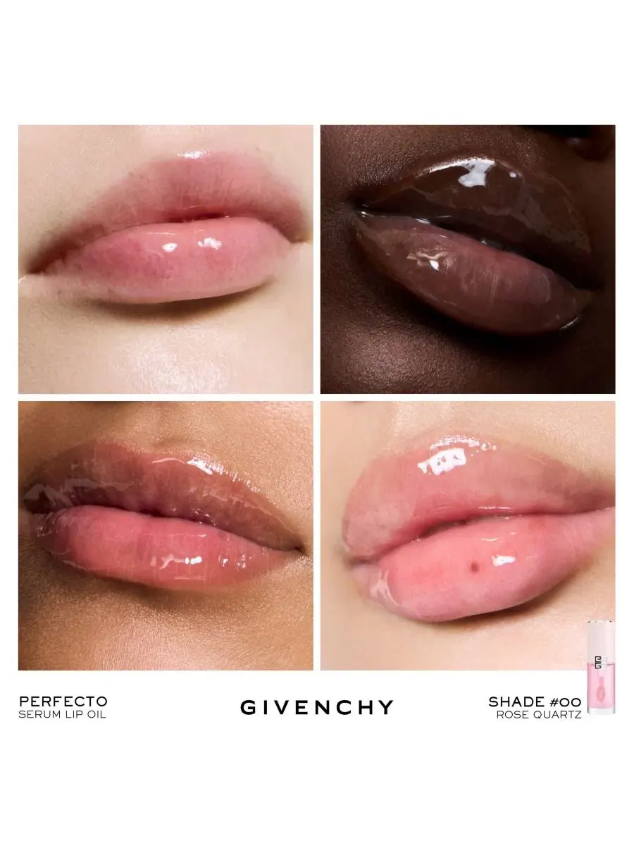 Масло для губ с высоким блеском и увлажнением Perfecto Hydrating High-Shine Lip Oil, 7 мл Givenchy — изображение 7 из 9