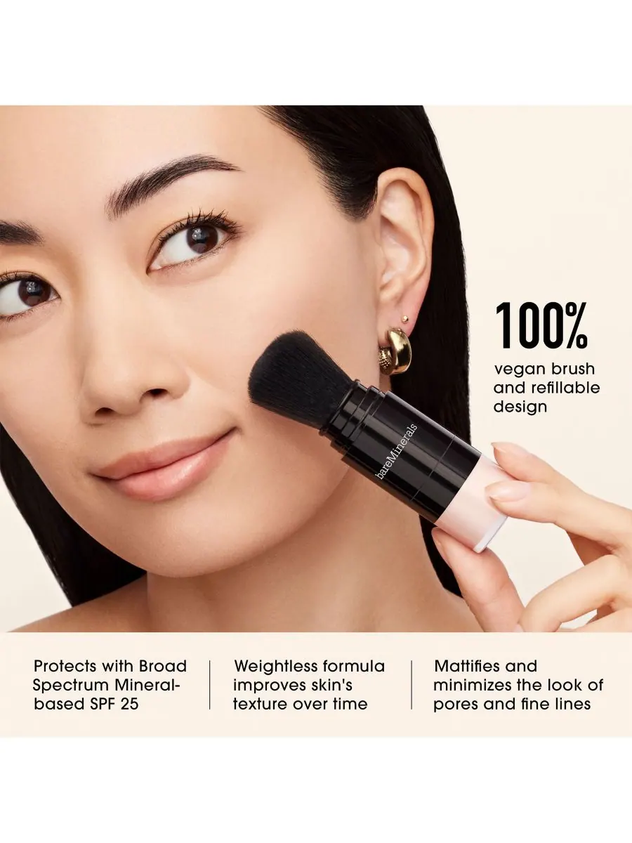 Сменный блок минеральной фиксирующей пудры Original Mineral Veil Setting Powder SPF 25 BareMinerals — изображение 6 из 10