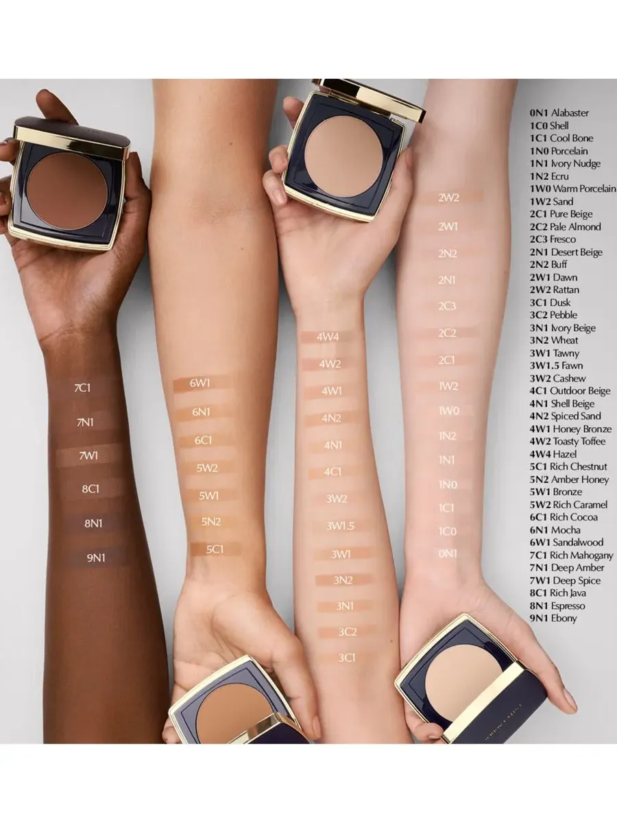 Сменный блок матирующей пудры-основы Estée Lauder Double Wear Stay In Place, 1C1 Cool Bone — изображение 4 из 7