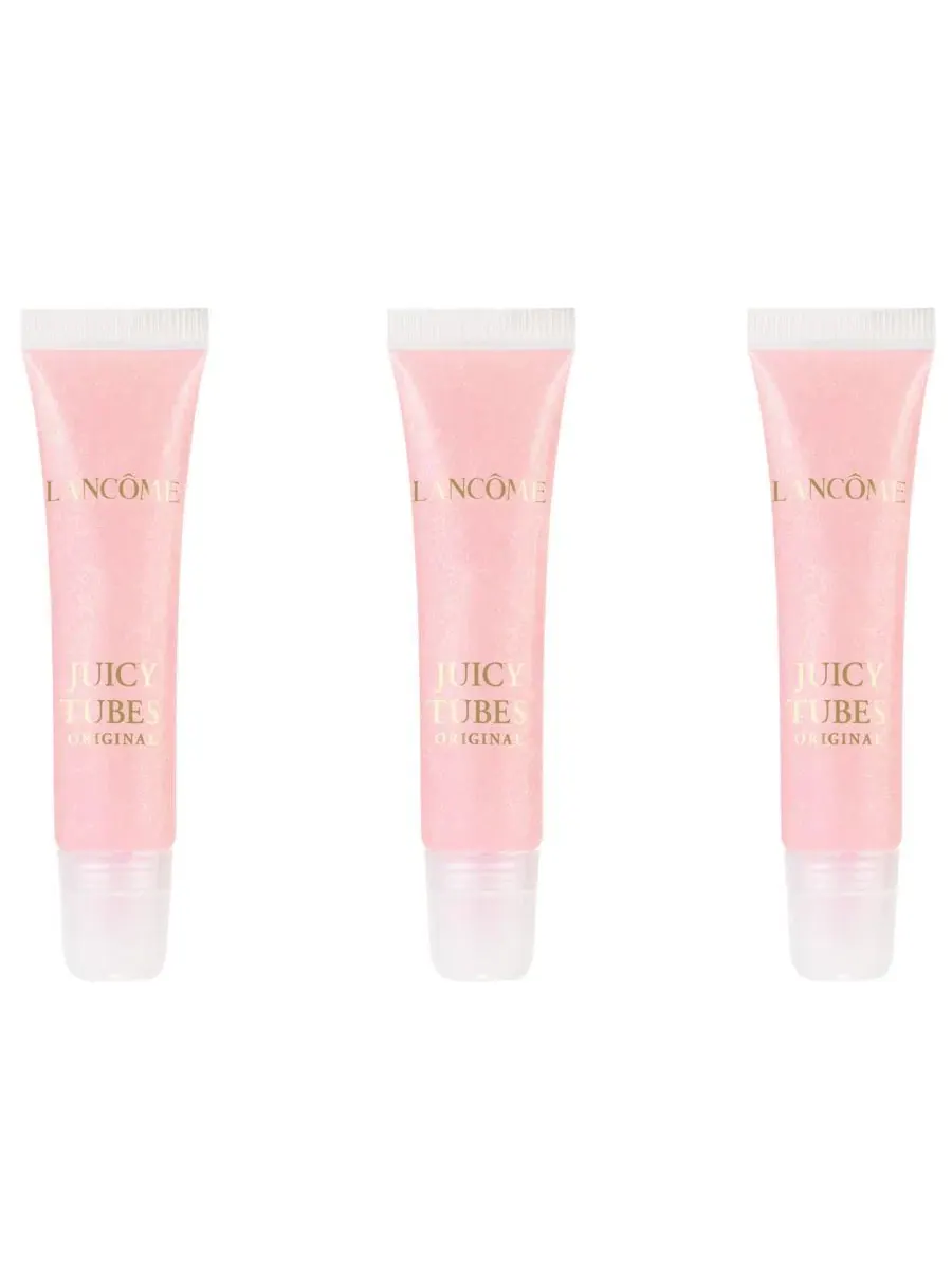 Набор из 3 оригинальных блесков для губ Juicy Tubes Lancome — изображение 1 из 5