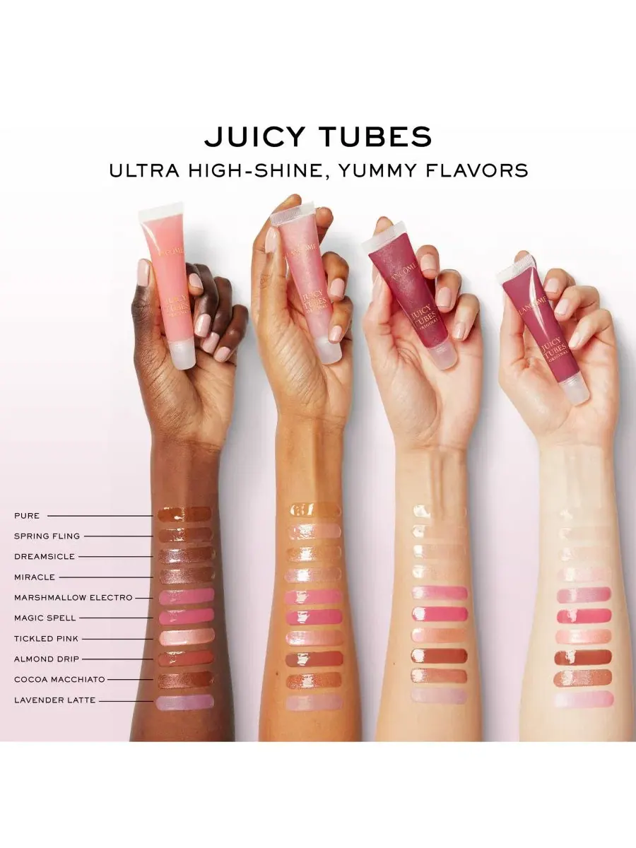 Набор из 3 оригинальных блесков для губ Juicy Tubes Lancome — изображение 5 из 5