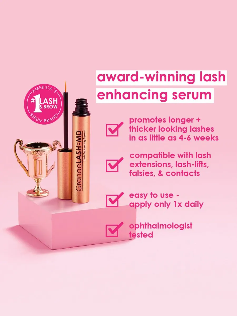 Сыворотка для роста ресниц GrandeLASH-MD - дорожный размер Grande Cosmetics, — изображение 3 из 6
