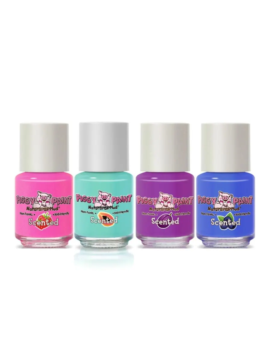 Набор нетоксичных лаков для ногтей «Ароматная фея» для детей Piggy Paint — изображение 1 из 5