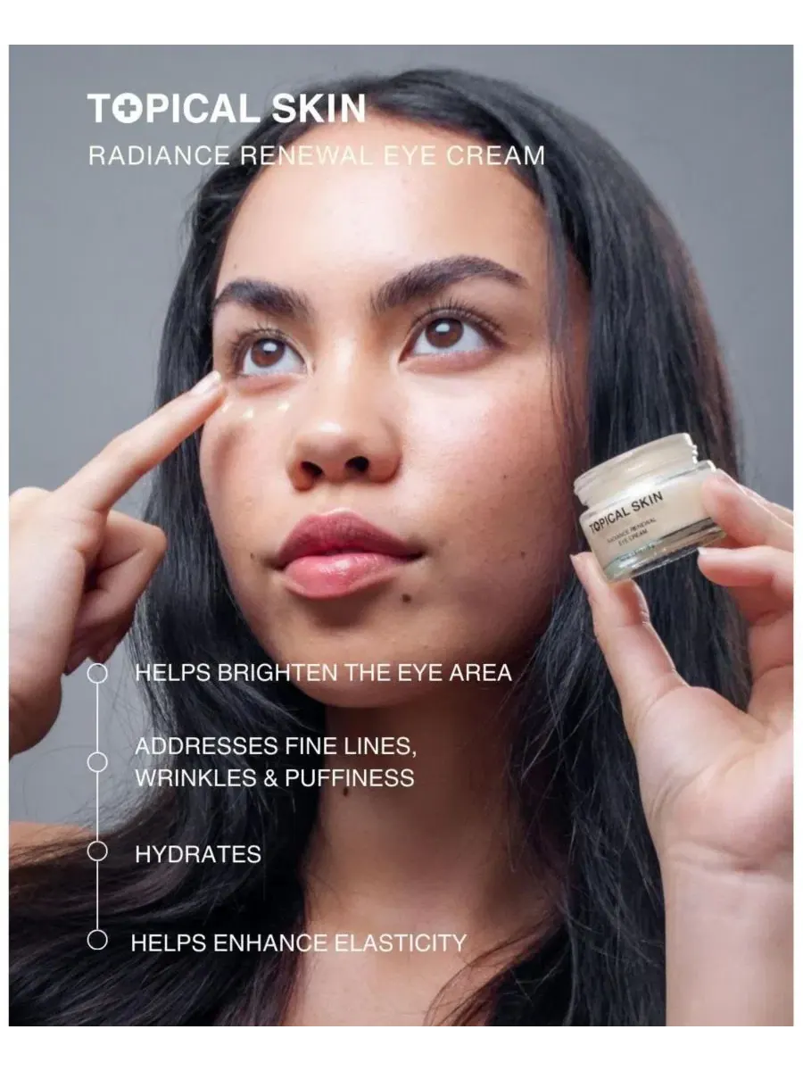 Крем для глаз Radiance Renewal Eye Cream + Nmf Complex TOPICAL SKIN — изображение 9 из 9