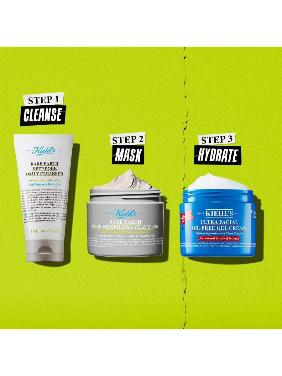 Маска для лица Kiehl's — Since 1851 из редкоземельной глины для сужения пор, 120 мл — изображение 6 из 9