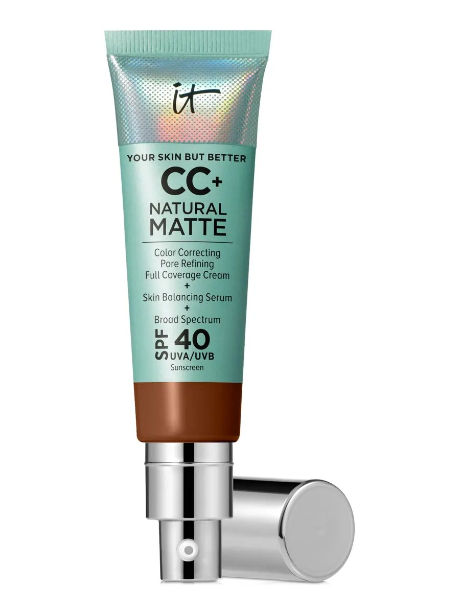 CC+ кремовая матирующая тональная основа SPF 40 IT Cosmetics — изображение 1 из 8