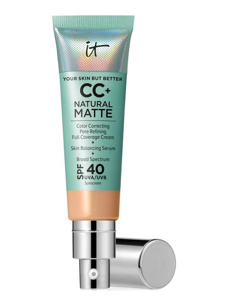 CC+ кремовая матирующая тональная основа SPF 40 IT Cosmetics — изображение 1 из 8