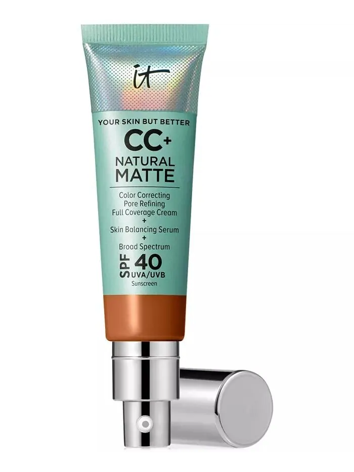 CC+ Крем-матовая основа SPF 40 It Cosmetics, цвет Rich Cool — изображение 1 из 8