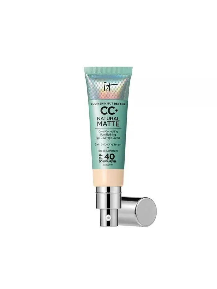CC+ Крем-матовая основа SPF 40 It Cosmetics, цвет Fair Warm — изображение 1 из 8