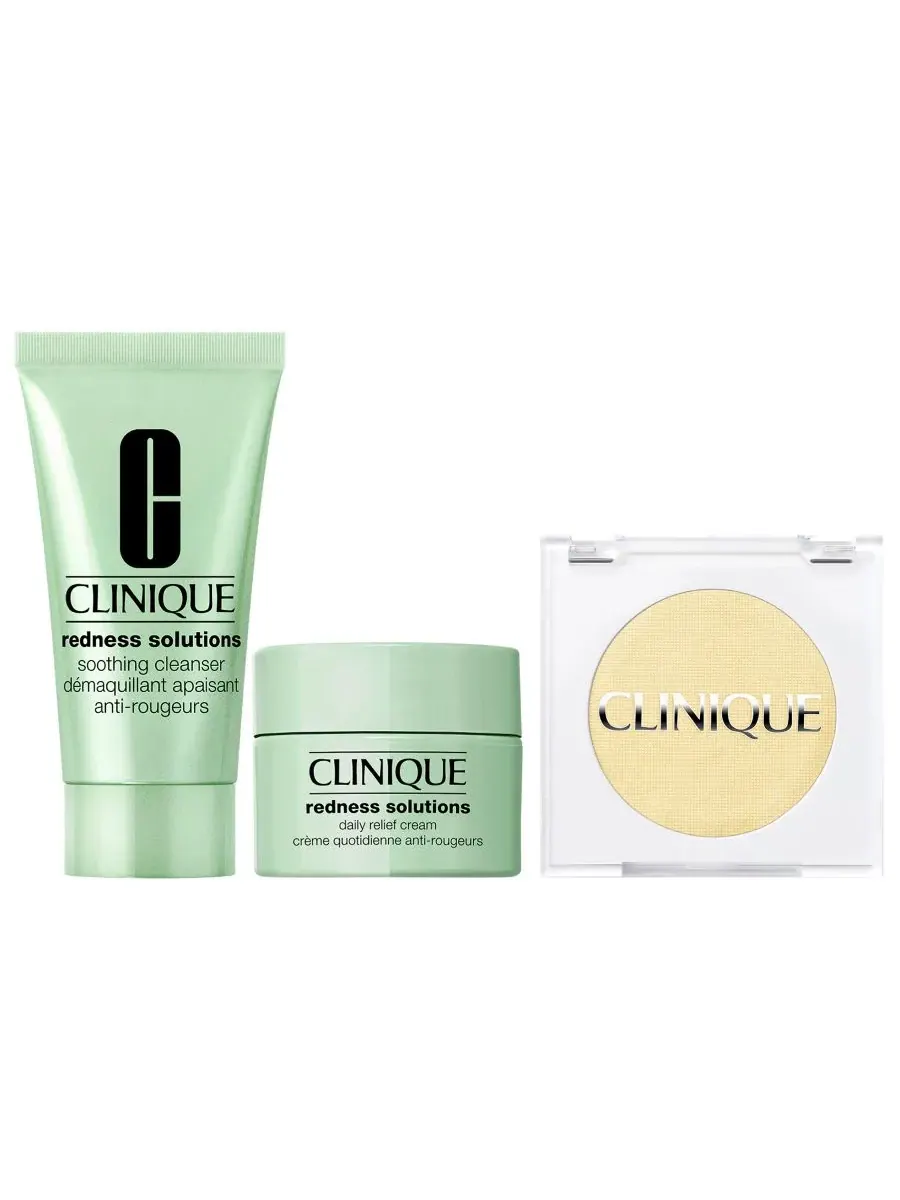 Clinique Набор из 3 средств для ухода за кожей, снимающих покраснение — изображение 2 из 9