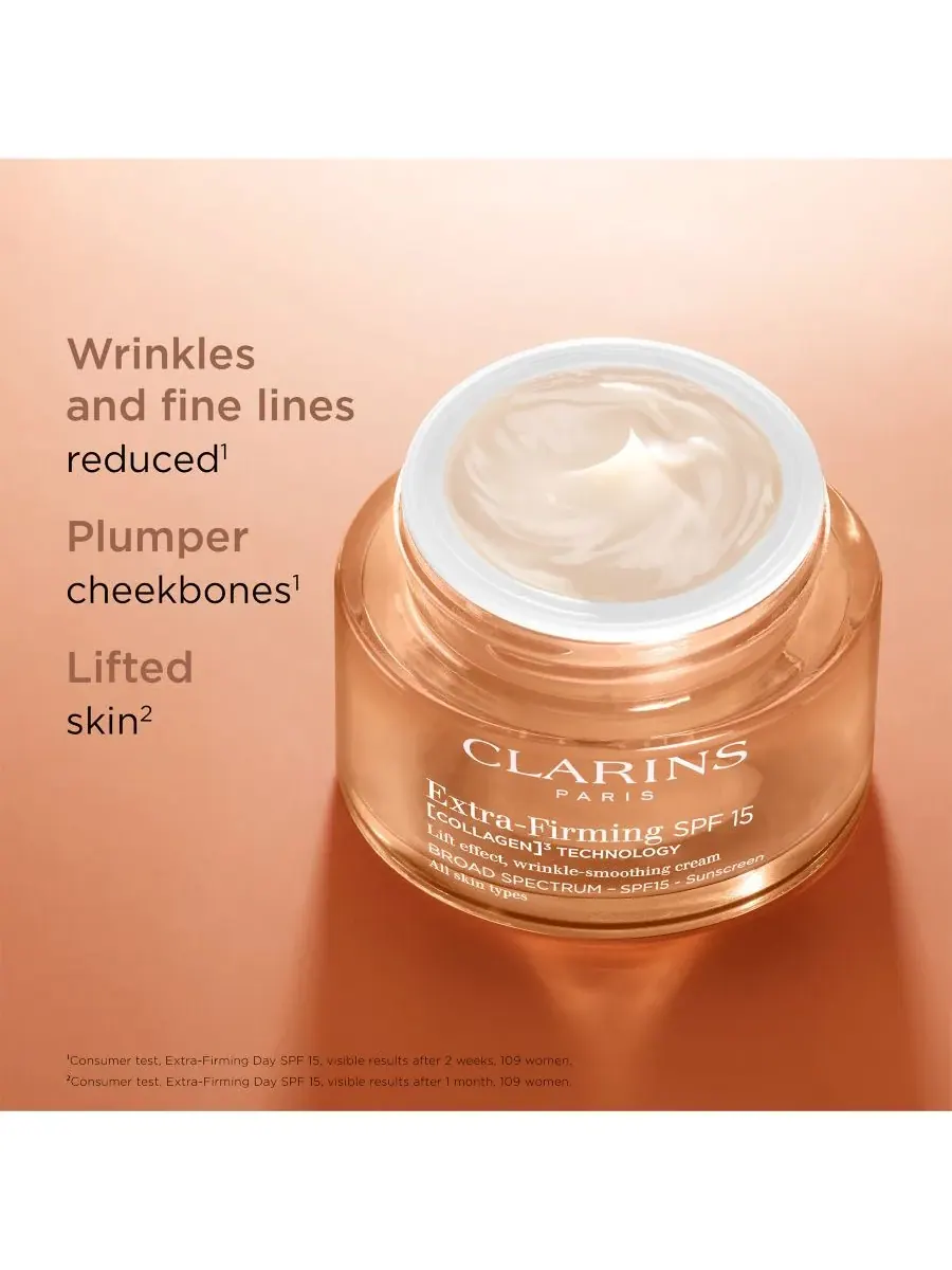 Сыворотка Clarins — Увлажняющий Extra-Firming Day SPF , сменный блок — изображение 2 из 9