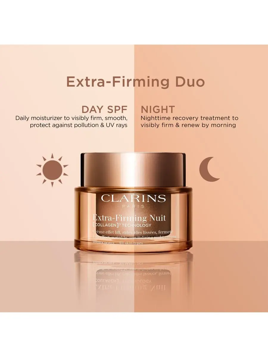 Сыворотка Clarins — Увлажняющий Extra-Firming Day SPF , сменный блок — изображение 6 из 9