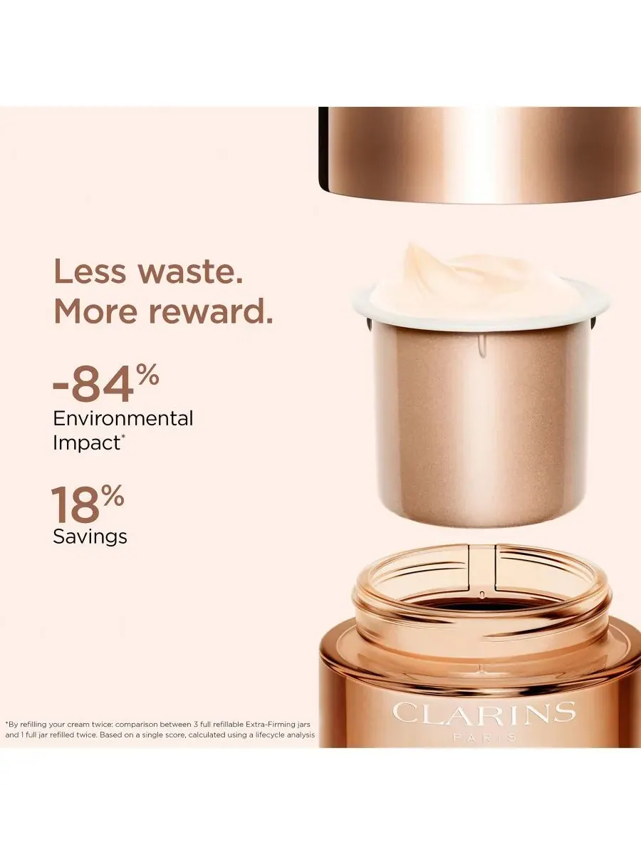 Сыворотка Clarins — Увлажняющий Extra-Firming Day SPF , сменный блок — изображение 7 из 9