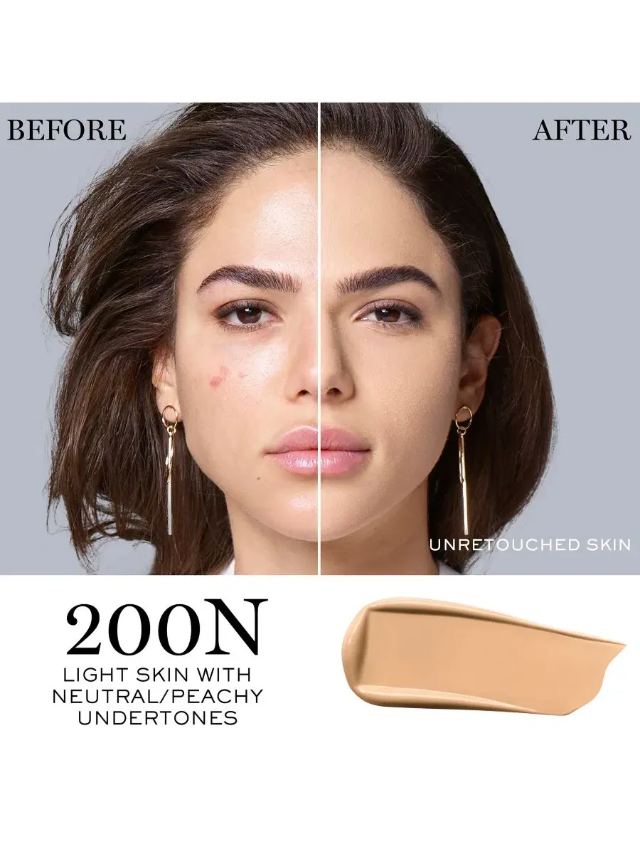 Коллекция тональных средств Teint Idole Ultra Lancome, 200n - light skin with neutral/peachy — изображение 2 из 9