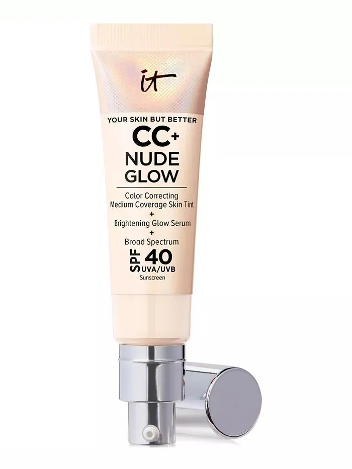 Легкая тональная основа CC+ Nude Glow + сыворотка для сияния SPF 40 It Cosmetics, цвет Fair — изображение 1 из 6