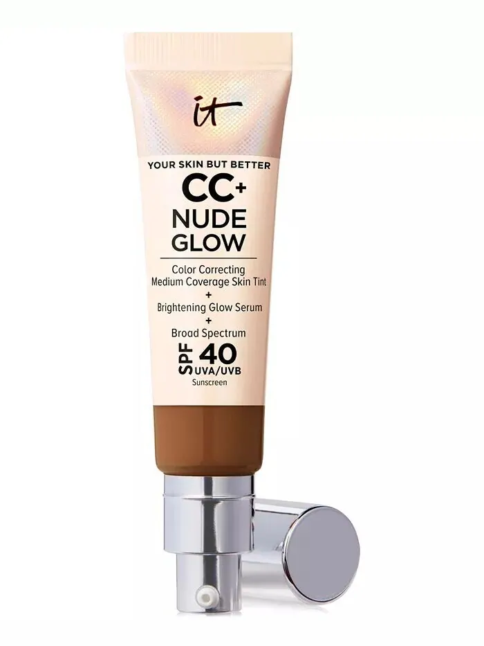 Легкая тональная основа CC+ Nude Glow + сыворотка для сияния SPF 40 It Cosmetics, цвет Neutral Rich — изображение 1 из 6
